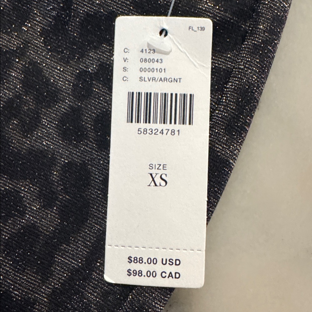 Sanctuary X Anthropologie Runway Shimmer Leopard Print Pants - Picture 3 of 8